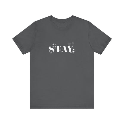 Bella+Canvas T-Shirt (SS) Stay; Black|White A