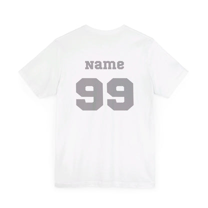 CUSTOM: Bella+Canvas T-Shirt (SS)  [Player Name | Number] [#SAR10.00020]