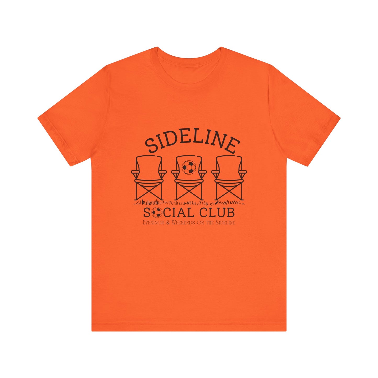 CUSTOM: Bella+Canvas T-Shirt (SS) Soccer Sideline Social Club [Player Name | Number]