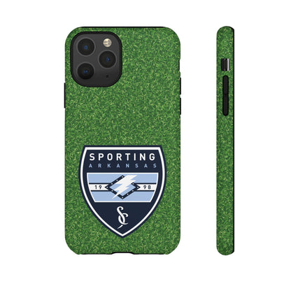 Tough Case (iPhone)  (Soccer Pitch Pattern)