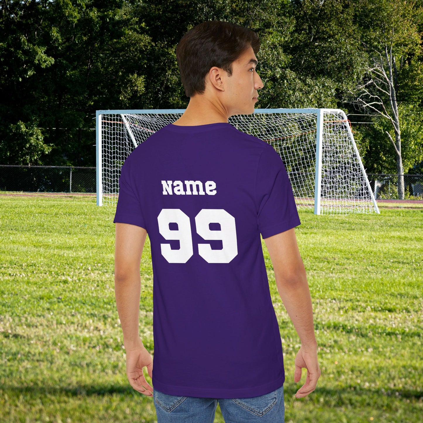 CUSTOM: Bella+Canvas T-Shirt (SS) Soccer Sideline Social Club [Player Name | Number]