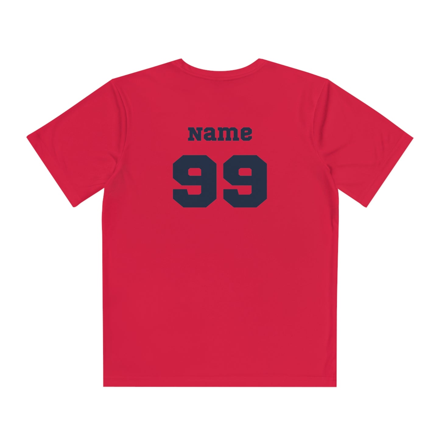 CUSTOM: Sport-Tek Youth T-Shirt (SS) Moisture Wicking  [Player Name | Number]