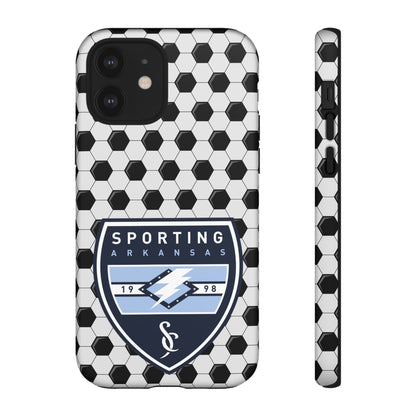 Tough Case (iPhone)  (Soccer Ball Pattern)