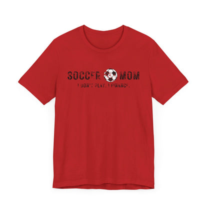 Bella+Canvas T-Shirt (SS) Soccer Mom | Finance