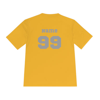 CUSTOM: Sport-Tek T-Shirt (SS) Moisture Wicking  [Player Name | Number]