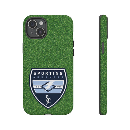 Tough Case (iPhone)  (Soccer Pitch Pattern)