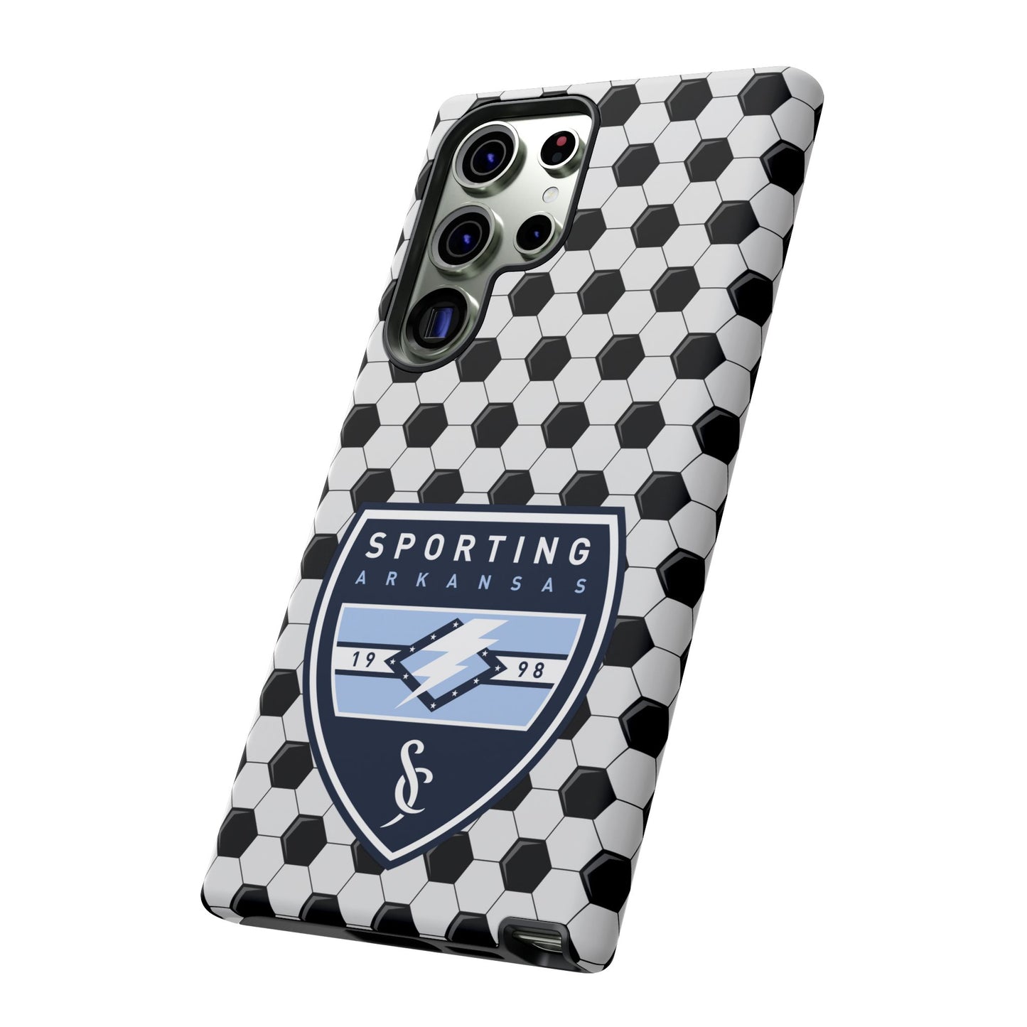 Tough Case (Samsung)  (Soccer Ball Pattern)