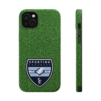 MagSafe Tough Case (iPhone)  (Soccer Pitch Pattern)