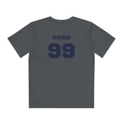 CUSTOM: Sport-Tek Youth T-Shirt (SS) Moisture Wicking  [Player Name | Number]