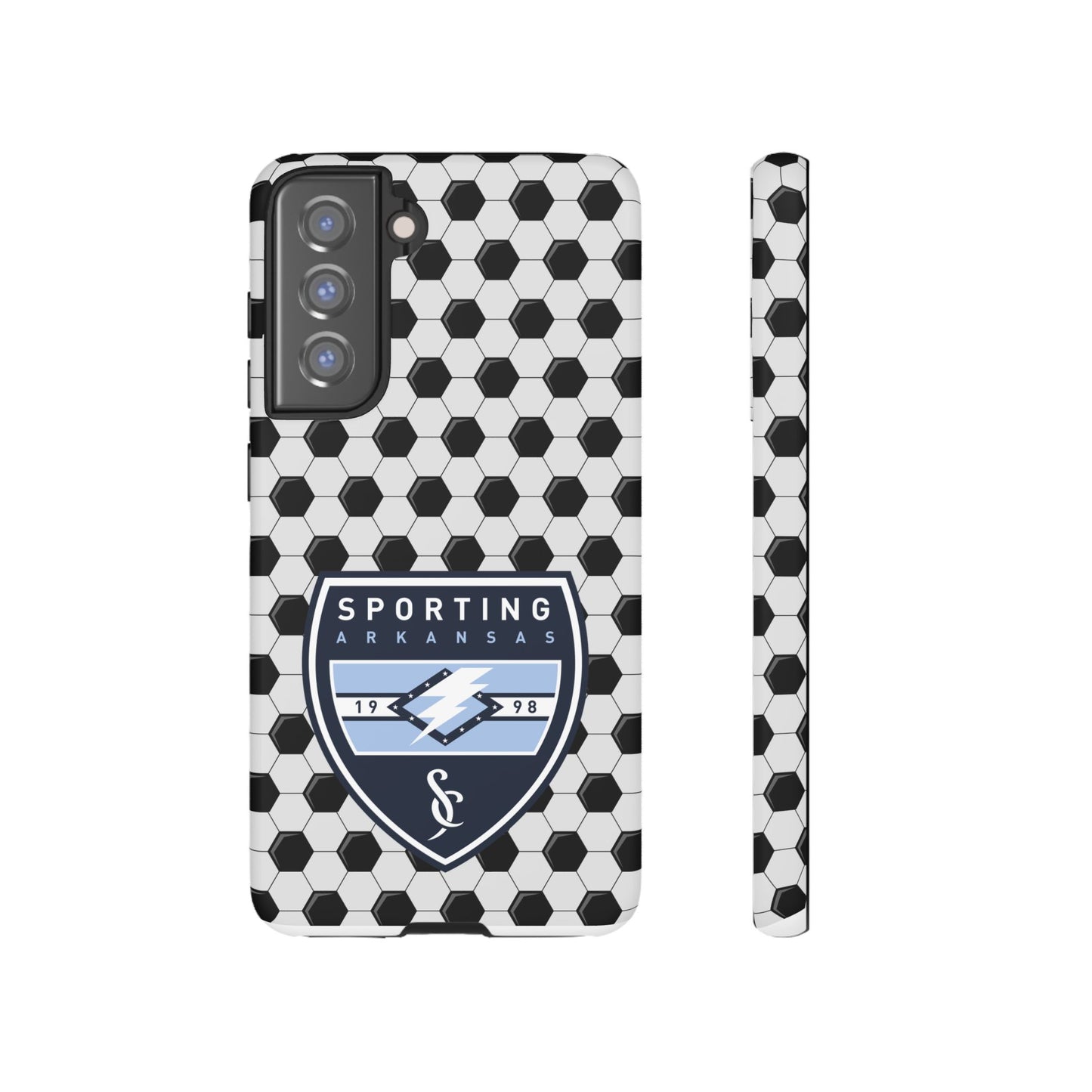 Tough Case (Samsung)  (Soccer Ball Pattern)