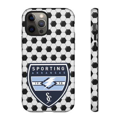 Tough Case (iPhone)  (Soccer Ball Pattern)