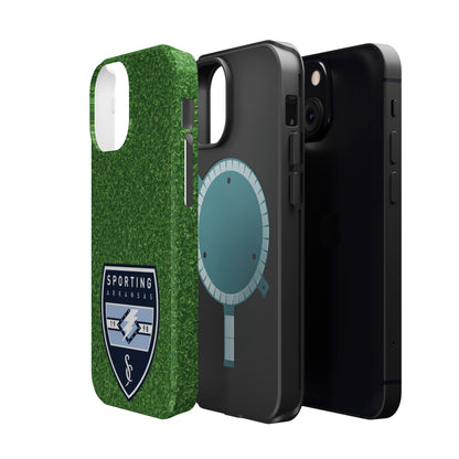 MagSafe Tough Case (iPhone)  (Soccer Pitch Pattern)