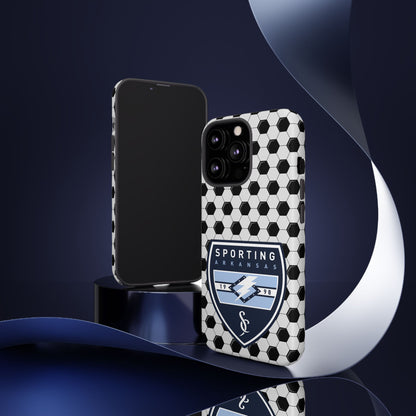 Tough Case (iPhone)  (Soccer Ball Pattern)