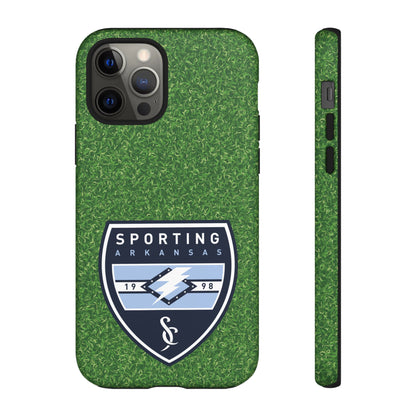 Tough Case (iPhone)  (Soccer Pitch Pattern)