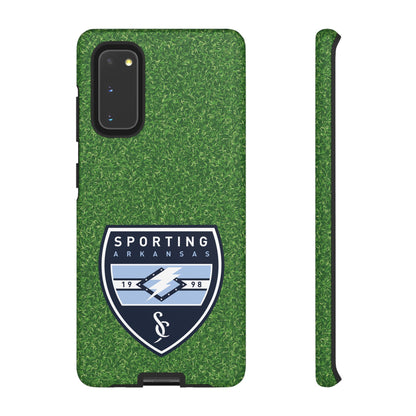 Tough Case (Samsung)  (Soccer Pitch Pattern)