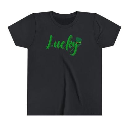 Bella+Canvas Youth T-Shirt (SS) Lucky (Hat)