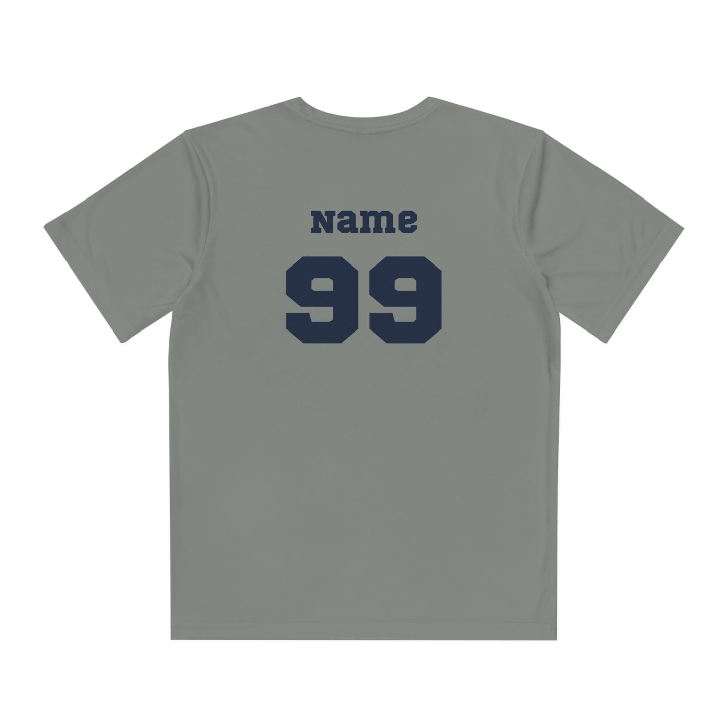 CUSTOM: Sport-Tek Youth T-Shirt (SS) Moisture Wicking  [Player Name | Number]