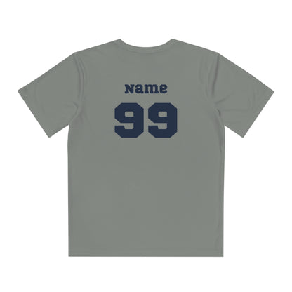 CUSTOM: Sport-Tek Youth T-Shirt (SS) Moisture Wicking  [Player Name | Number]