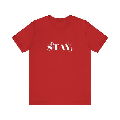 Bella+Canvas T-Shirt (SS) Stay; Black|White A