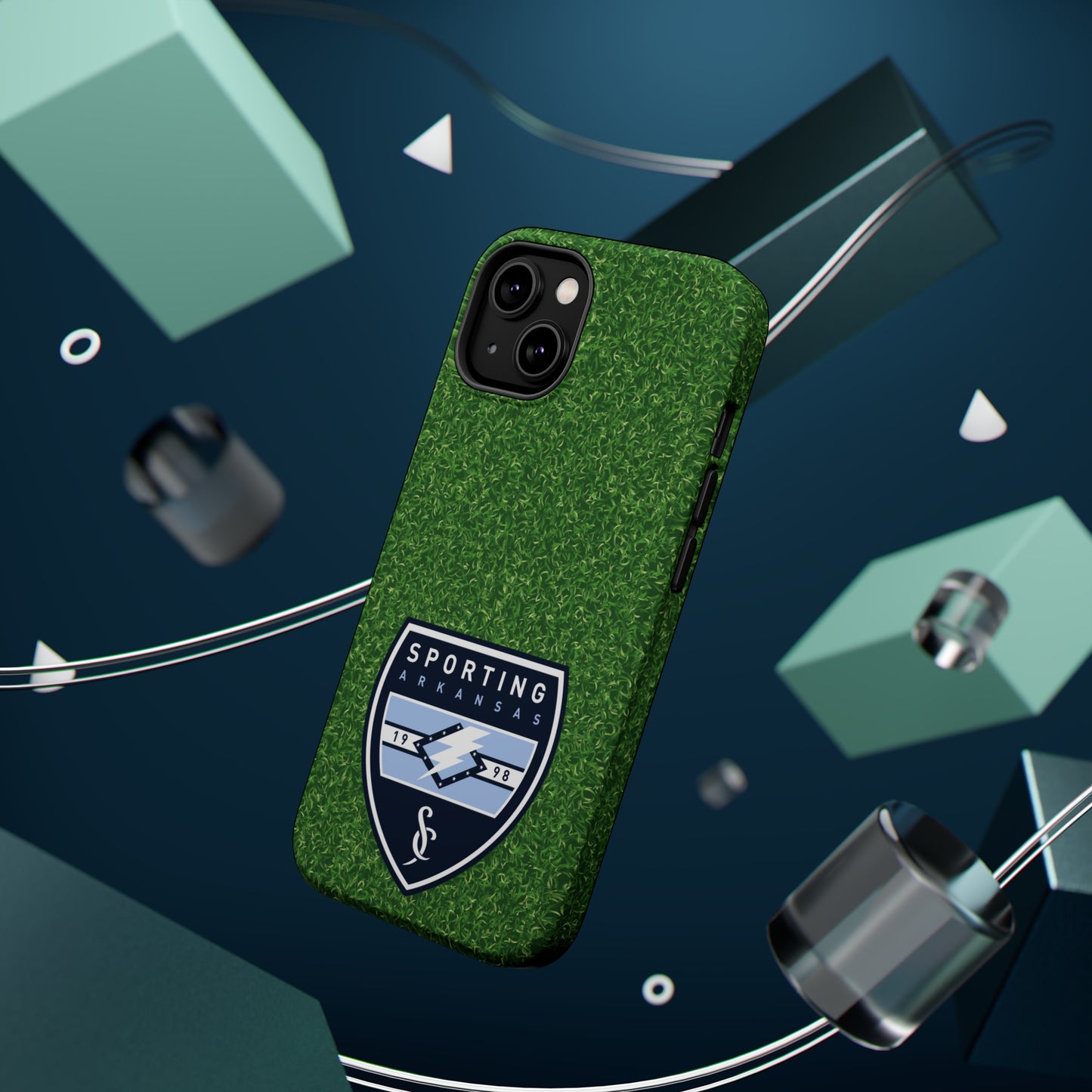 MagSafe Tough Case (iPhone)  (Soccer Pitch Pattern)