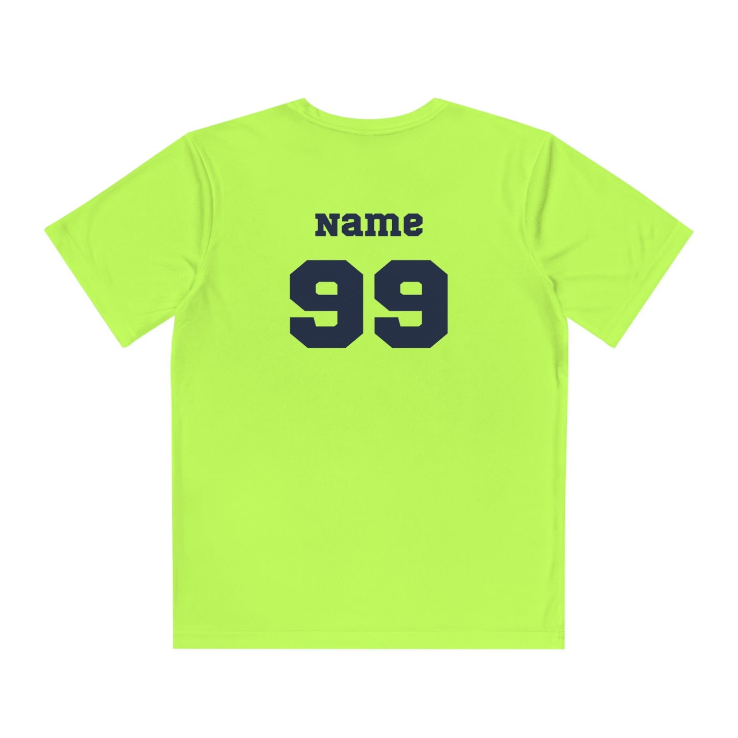 CUSTOM: Sport-Tek Youth T-Shirt (SS) Moisture Wicking  [Player Name | Number]