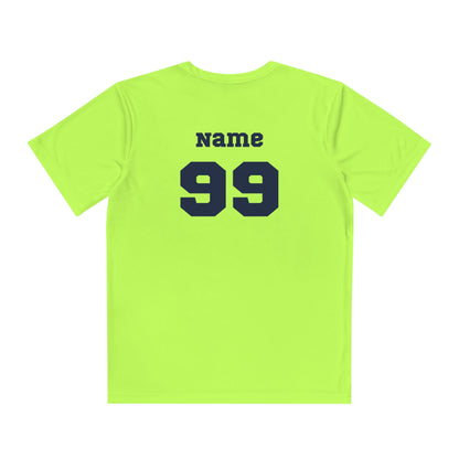 CUSTOM: Sport-Tek Youth T-Shirt (SS) Moisture Wicking  [Player Name | Number]