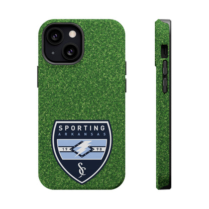 MagSafe Tough Case (iPhone)  (Soccer Pitch Pattern)