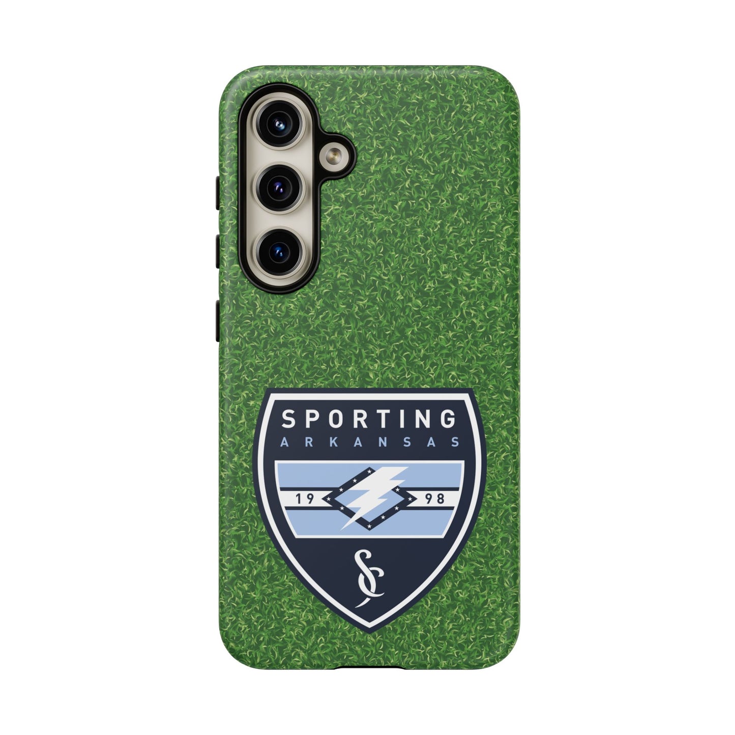 Tough Case (Samsung)  (Soccer Pitch Pattern)