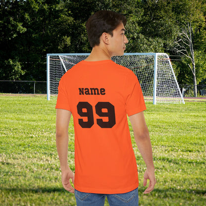 CUSTOM: Bella+Canvas T-Shirt (SS) Soccer Sideline Social Club [Player Name | Number]