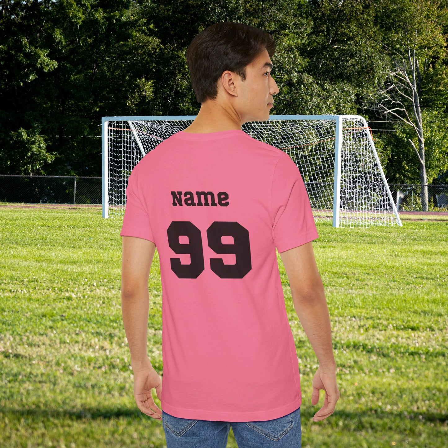 CUSTOM: Bella+Canvas T-Shirt (SS) Soccer Sideline Social Club [Player Name | Number]