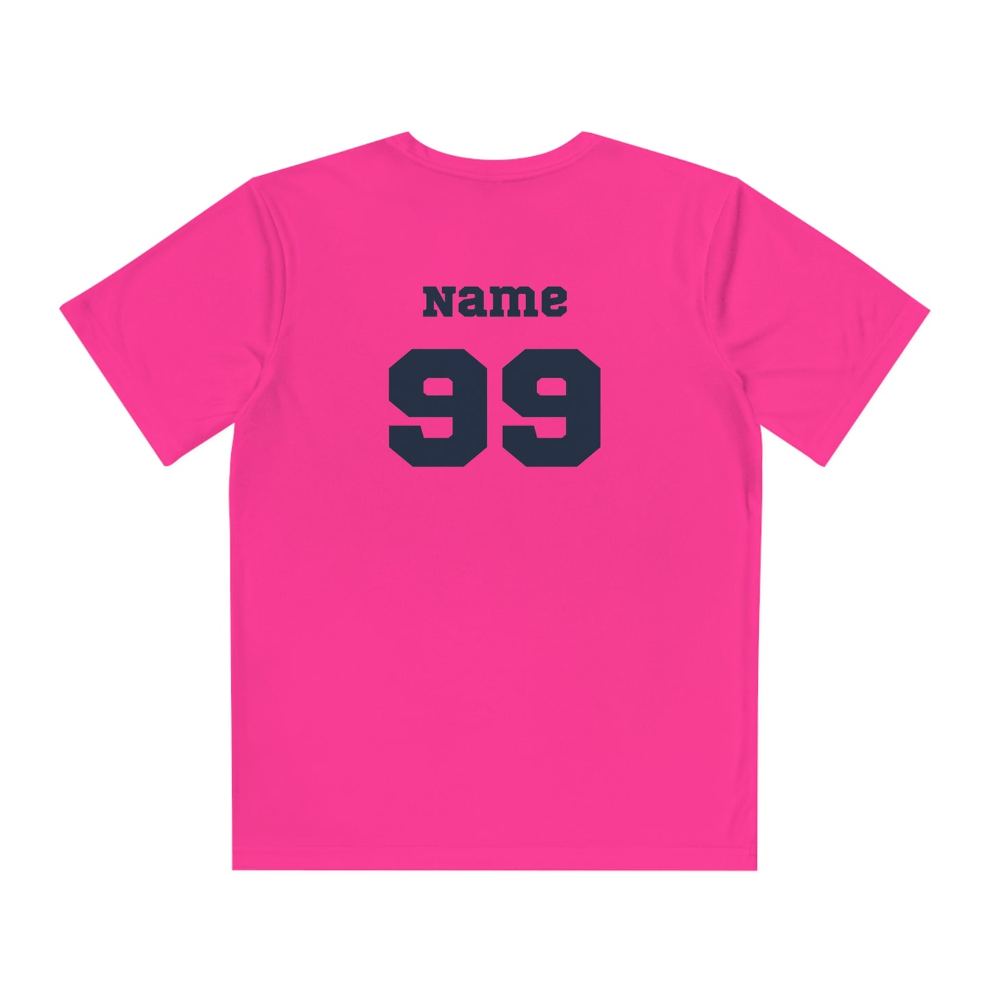 CUSTOM: Sport-Tek Youth T-Shirt (SS) Moisture Wicking  [Player Name | Number]