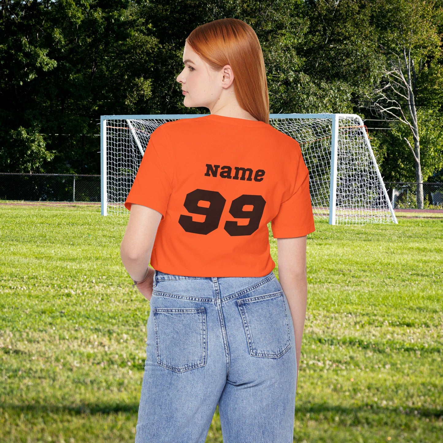 CUSTOM: Bella+Canvas T-Shirt (SS) Soccer Sideline Social Club [Player Name | Number]