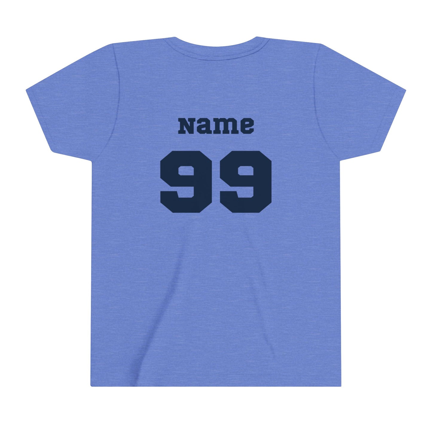 CUSTOM: Bella+Canvas Youth T-Shirt (SS)  [Player Name | Number]