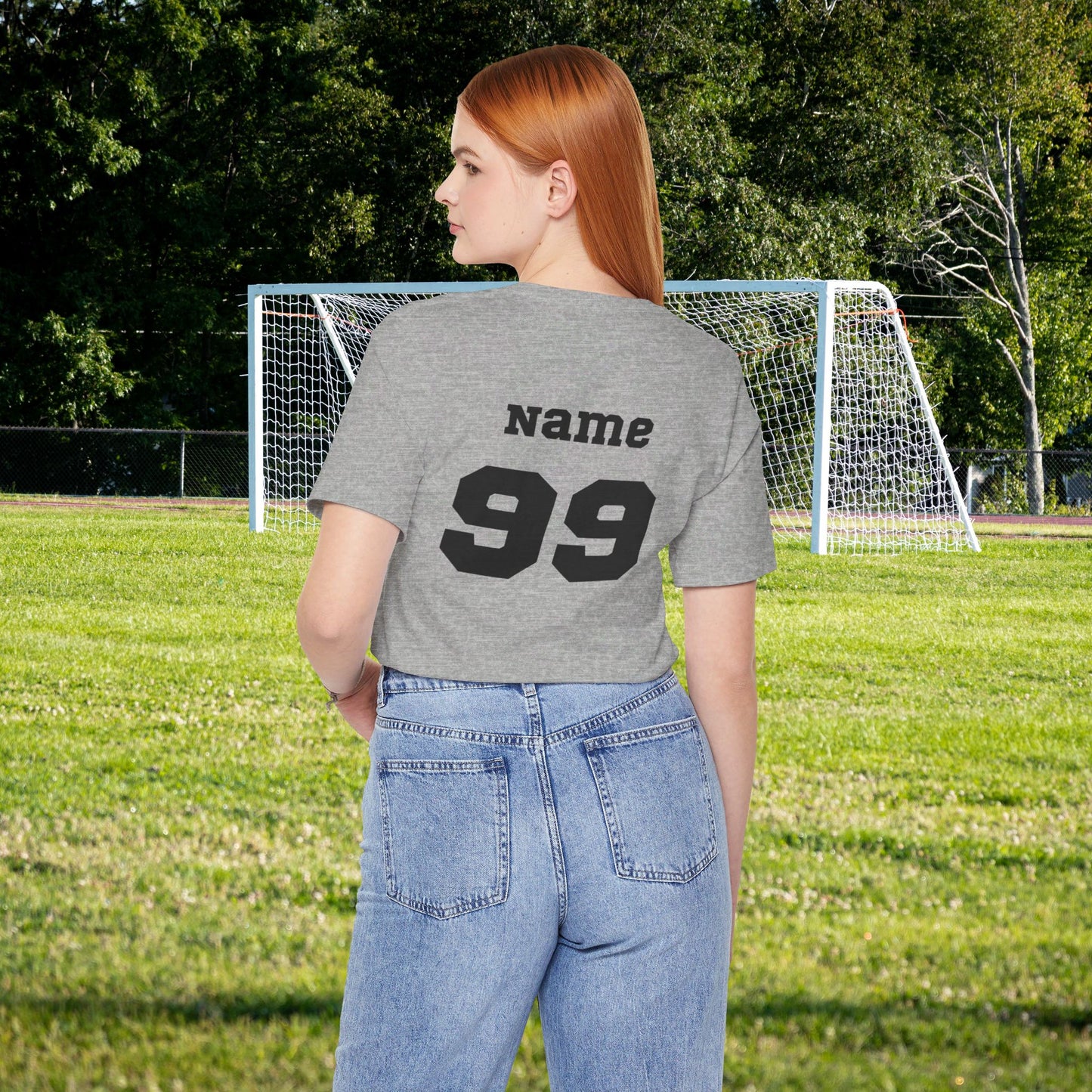 CUSTOM: Bella+Canvas T-Shirt (SS) Soccer Sideline Social Club [Player Name | Number]