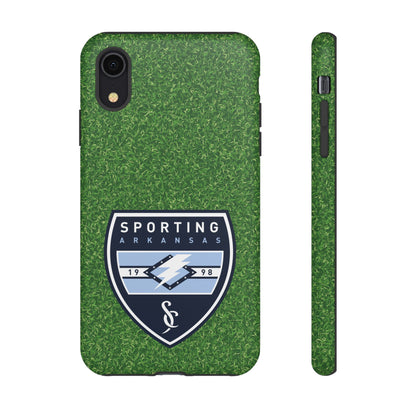 Tough Case (iPhone)  (Soccer Pitch Pattern)