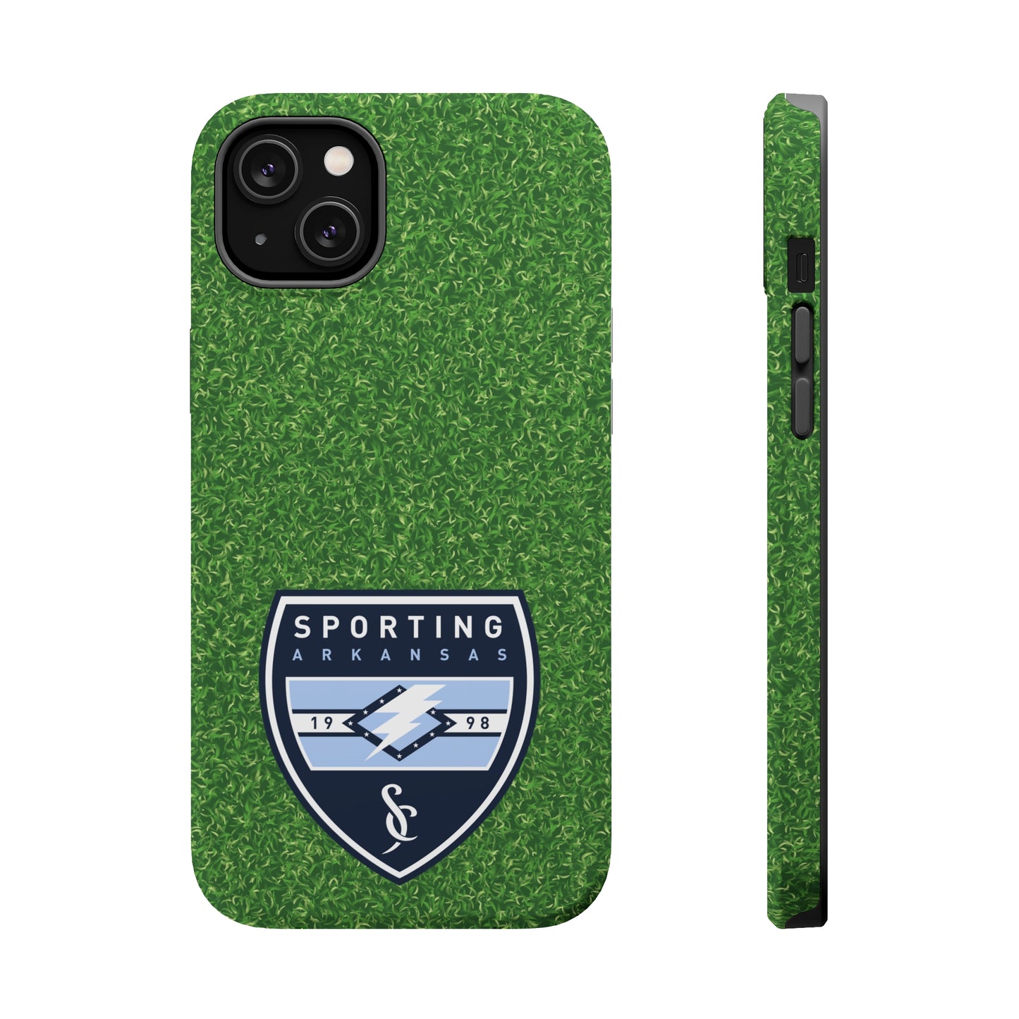 MagSafe Tough Case (iPhone)  (Soccer Pitch Pattern)