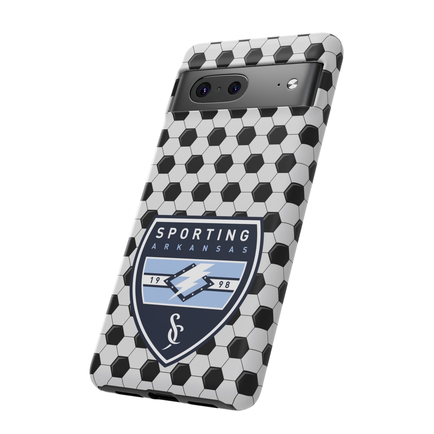 Tough Case (Pixel)  (Soccer Ball Pattern)