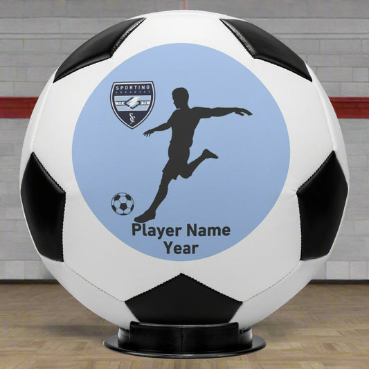 CUSTOM: Soccer Ball  [Player Photo | Name | Year] (26in)