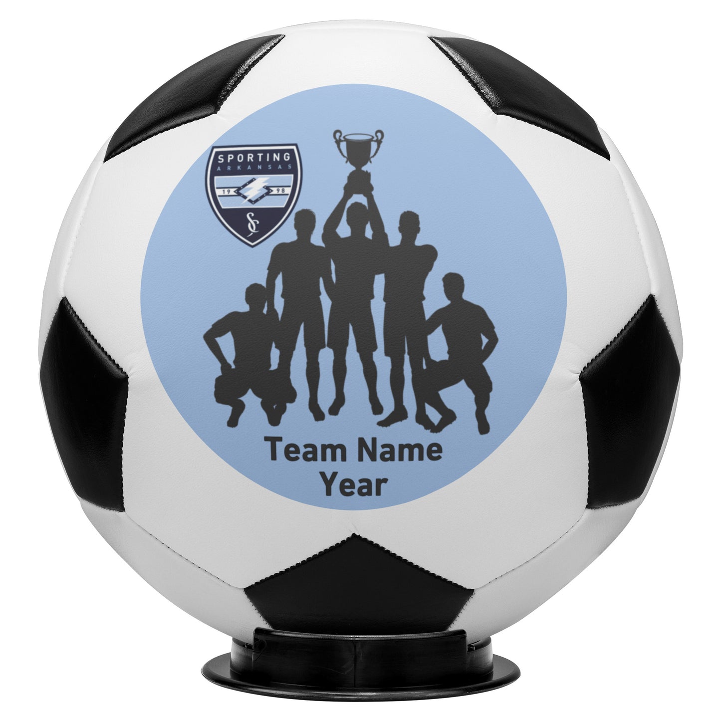 CUSTOM: Soccer Ball  [Team Photo | Name | Year] (26in)
