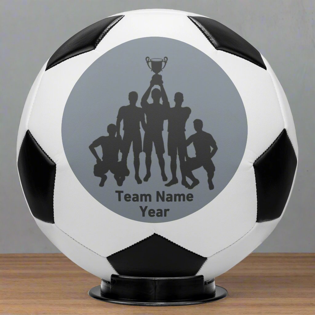 CUSTOM: Soccer Ball  [Team Photo | Name | Year] (26in)
