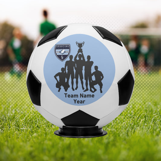 CUSTOM: Soccer Ball  [Team Photo | Name | Year] (26in)