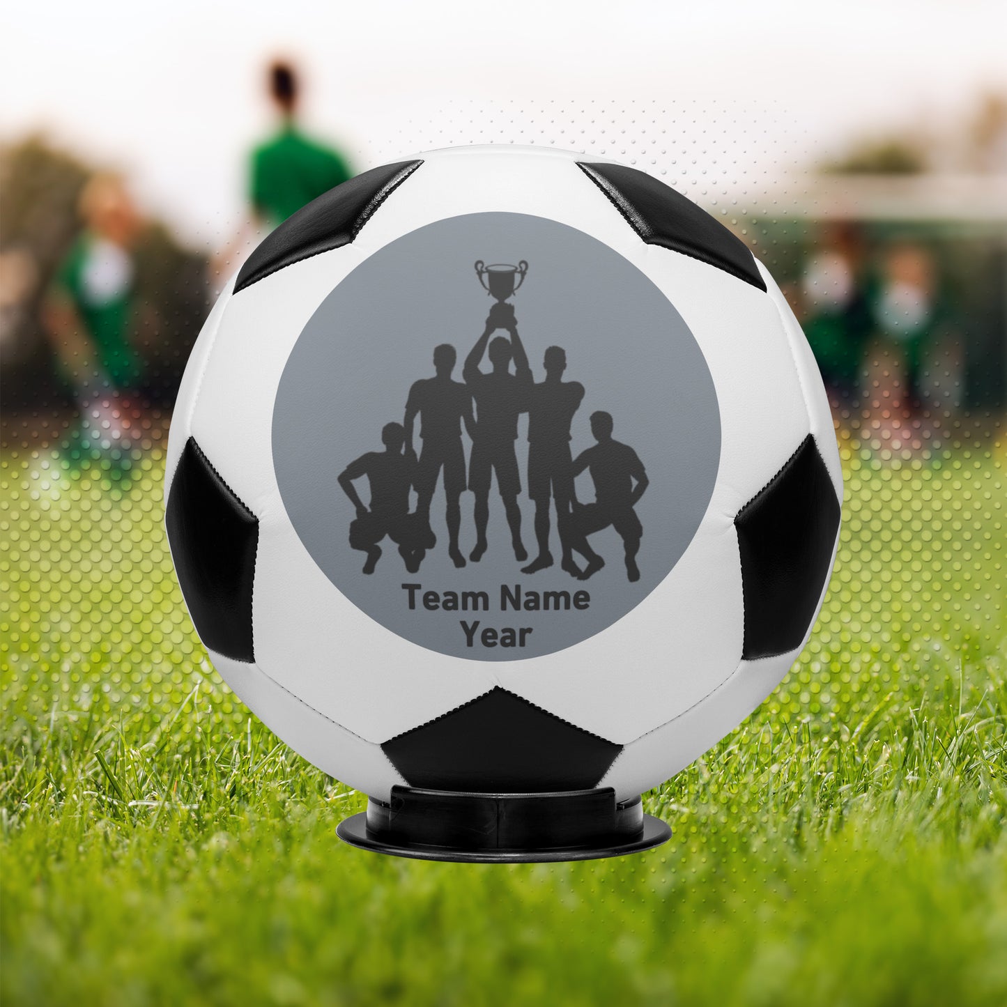 CUSTOM: Soccer Ball  [Team Photo | Name | Year] (26in)