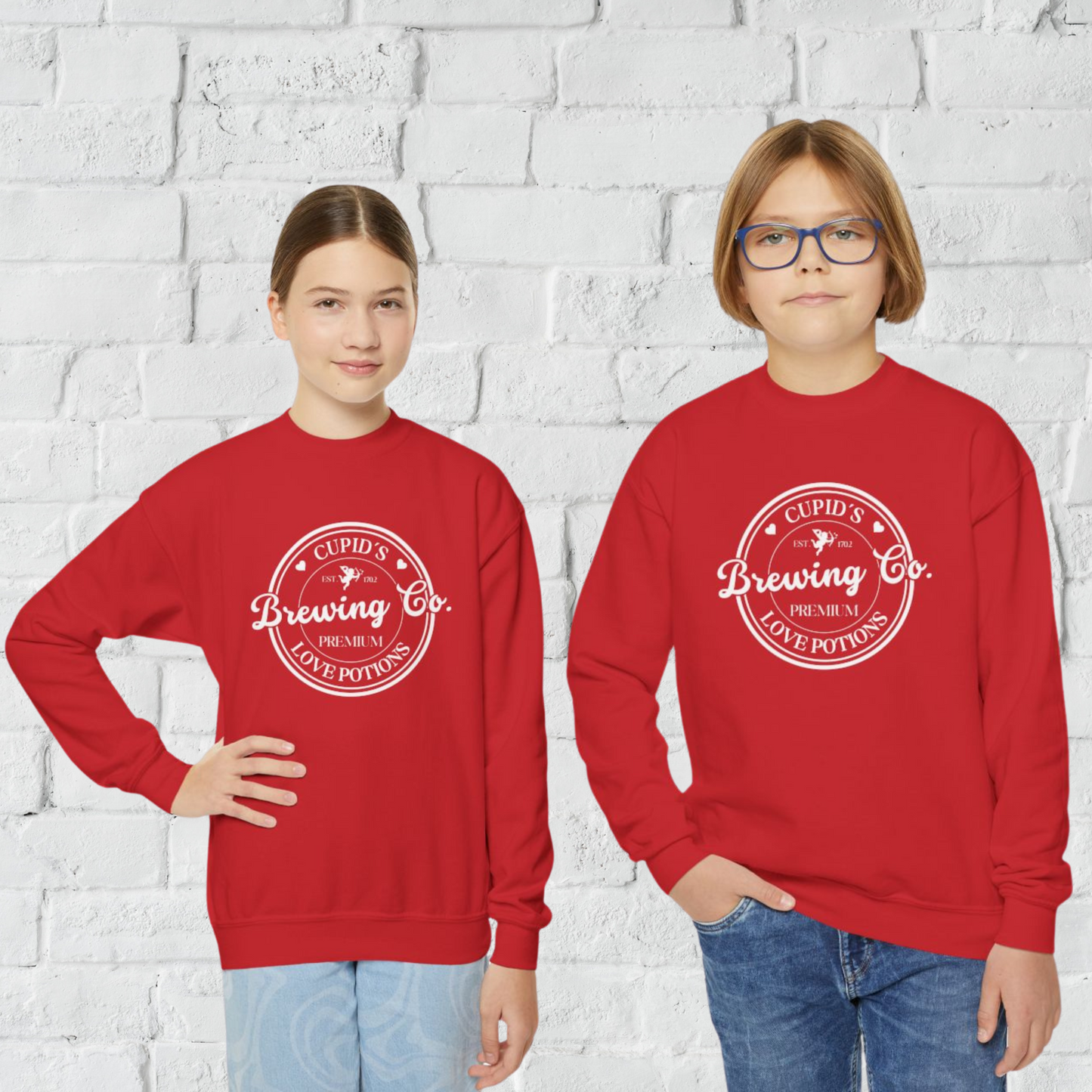 Gildan Youth Sweatshirt Cupid's Brewing Co.