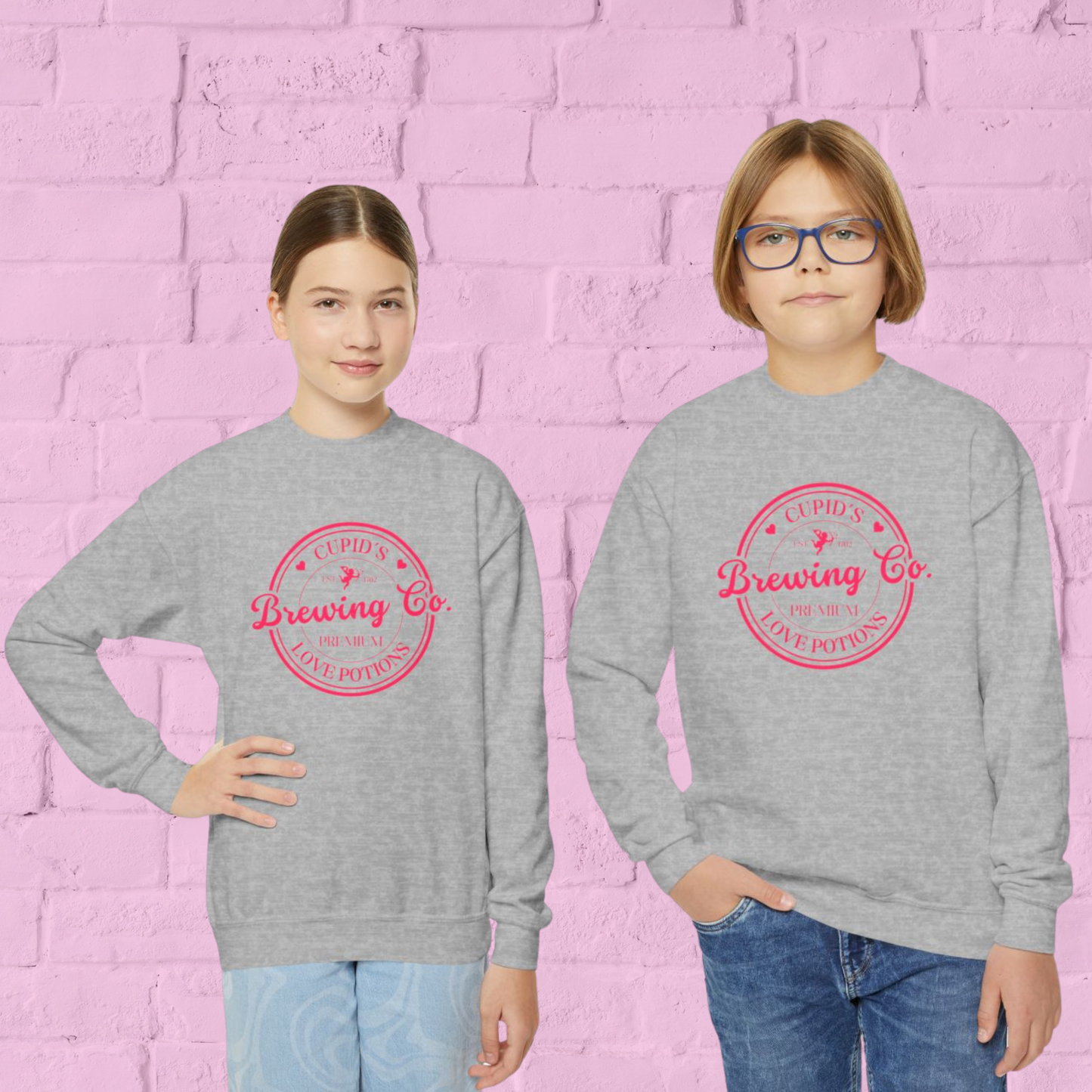Gildan Youth Sweatshirt Cupid's Brewing Co.