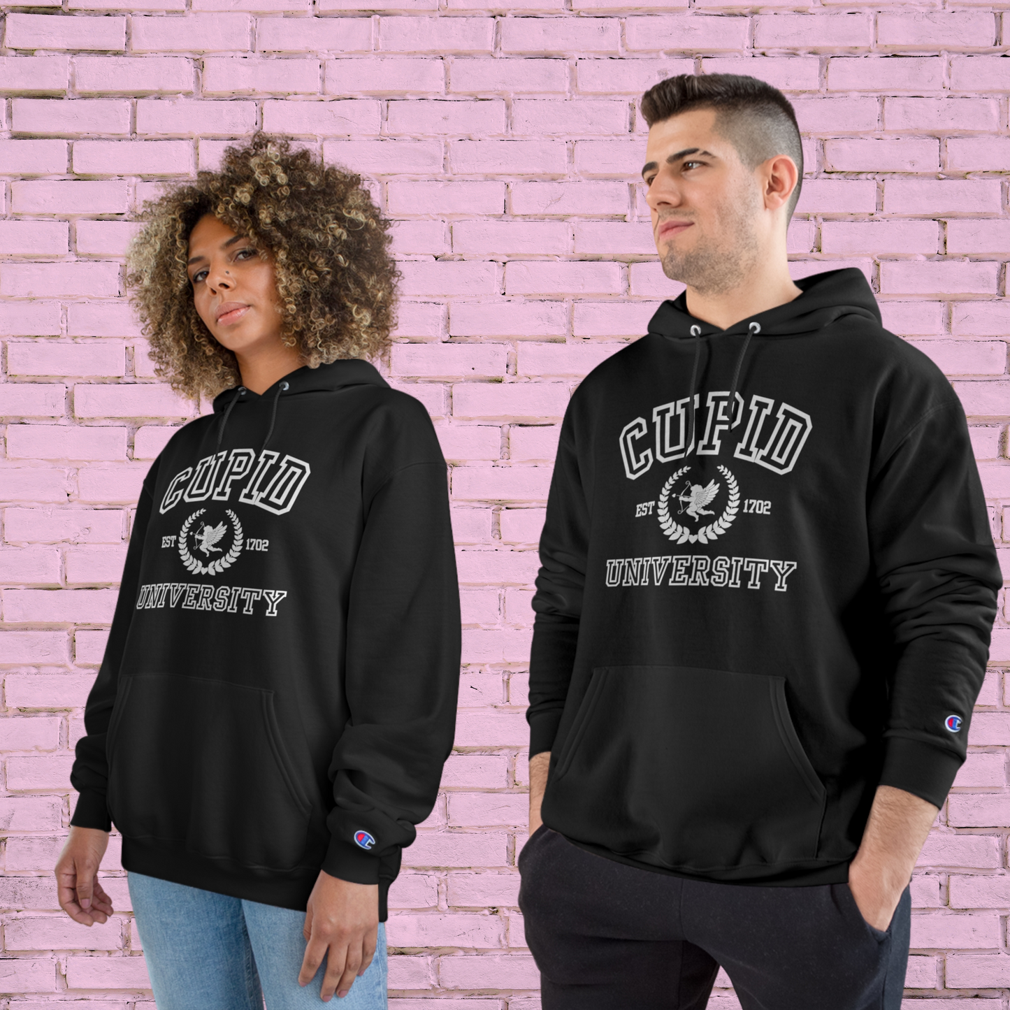 Champion Hoodie Cupid University