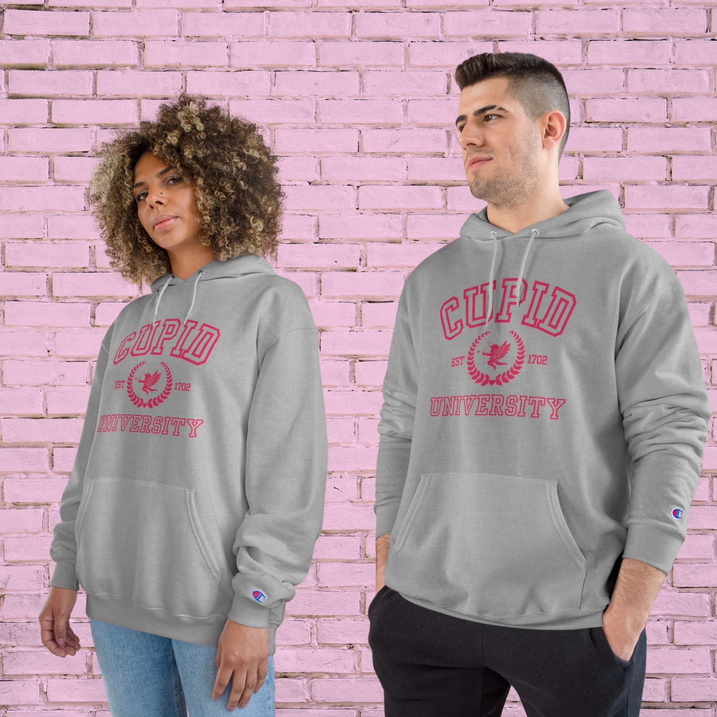 Champion Hoodie Cupid University