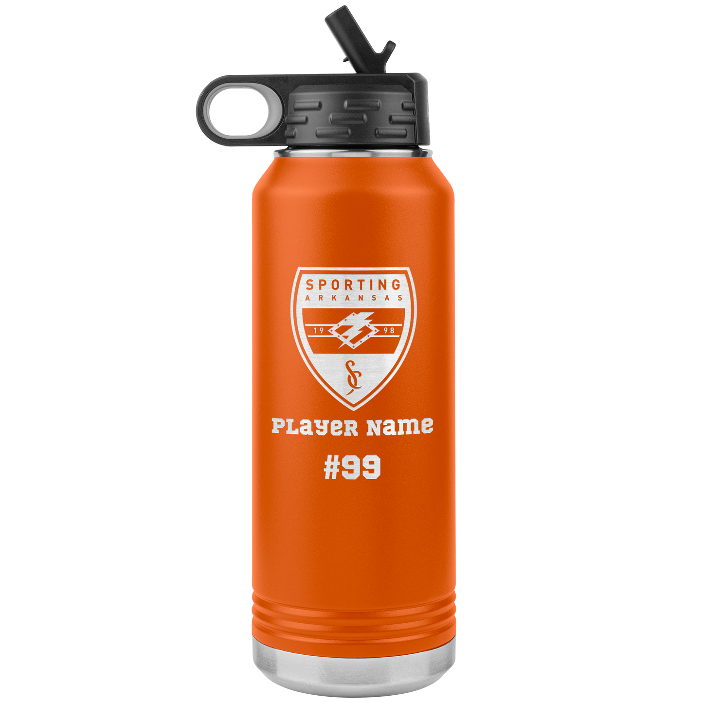 CUSTOM: Polar Camel SS Insulated Water Bottle  [Player Name | Number] (32oz)