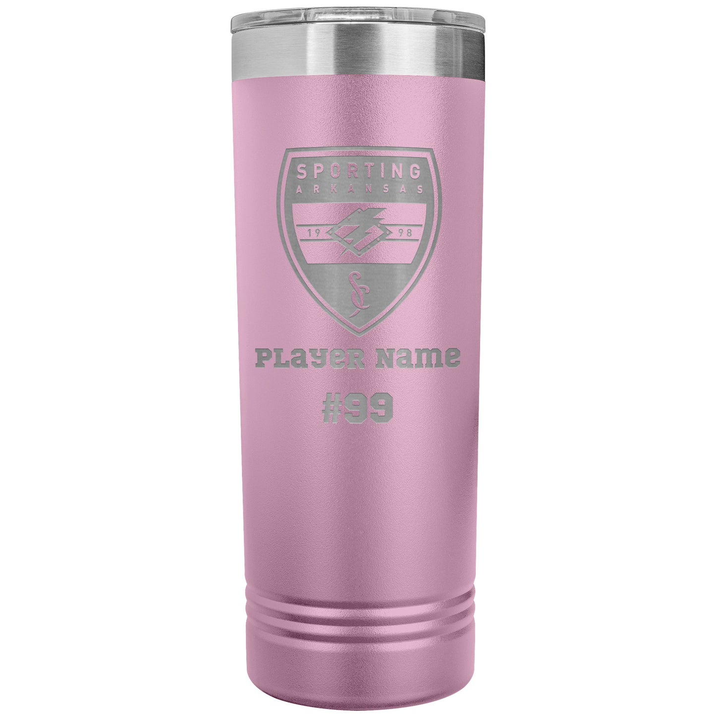 CUSTOM: Polar Camel SS Insulated Skinny Tumbler   [Player Name | Number] (22oz)