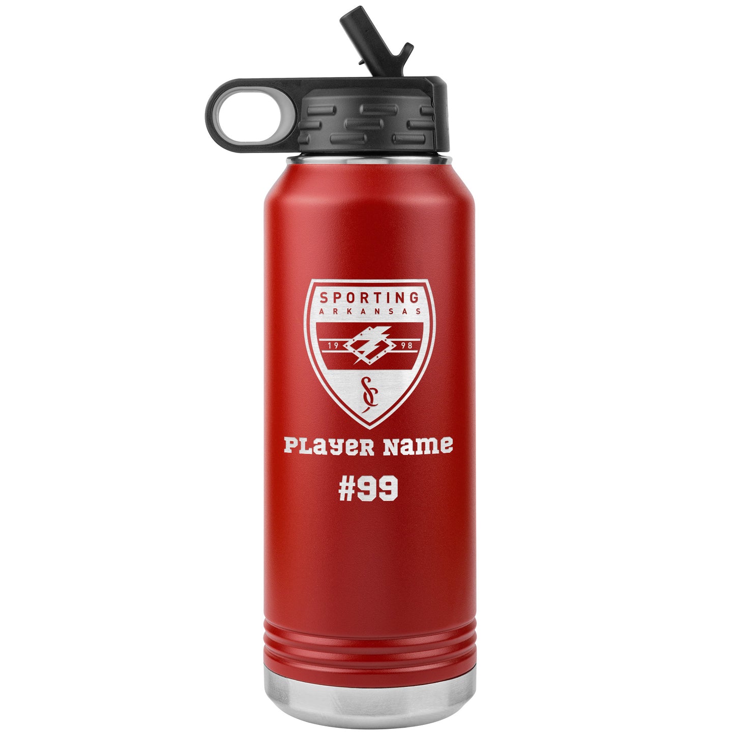 CUSTOM: Polar Camel SS Insulated Water Bottle  [Player Name | Number] (32oz)