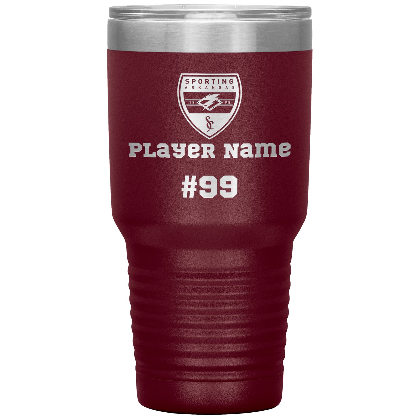 CUSTOM: Polar Camel SS Insulated Tumbler  [Player Name | Number] (30oz)